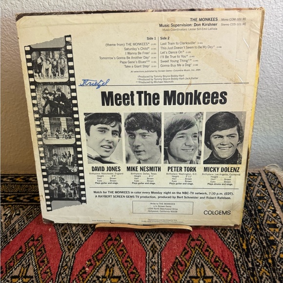 The Monkees Vintage Vinyl Record - Picture 6 of 13